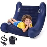 FANGCCC Inflatable Sensory Rocker Chair for Kids – Calming Sensory Seat with Pump for Autism, ADHD, SPD – Indoor Therapy Rocking Chair for Deep Pressure & Relaxation
