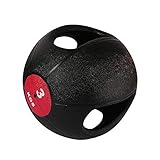 WXYZ Pelota Medicinal Balones Medicinales De Goma De Doble Mango, Fuerza Explosiva De Ejercicio, Fuerza del Brazo De Resistencia 3 Kg, 4 Kg, 5 Kg, 6 Kg, 7 Kg, 8 Kg, 9 Kg, 10 Kg (Size : 3kg)