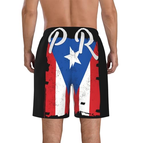 Men's Beach Shorts Drawstring Quick Dry Running Athletic Shorts Comfortable with Pockets4