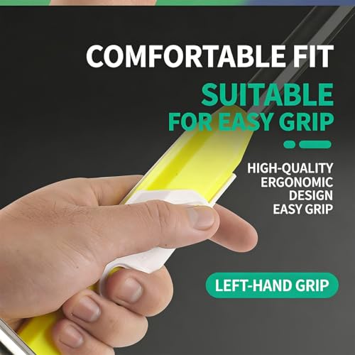 Image of Badminton Trainer, Badminton Grip and Racket Grip Corrector, Portable Badminton Practice Equipment for Home and Outdoor Training,Yellow Color
