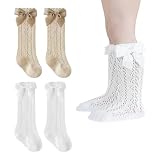 MIRKUZI Calcetines para bebés niña, albaricoque)