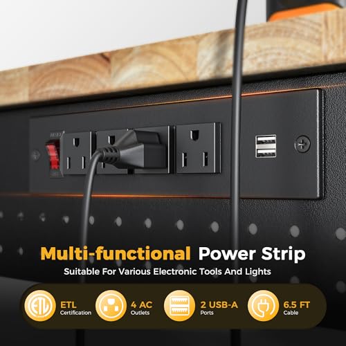 Rolling Workbench with Drawer Storage