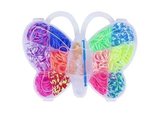 Miss Royale Just Flowers Loom Rubber Band Kit for DIY Crafts, 8 Colored Loom Band Set with Butterfly Design Case, (Pack of 1) (B0BRGC1454) Amazon Price History, Amazon Price Tracker