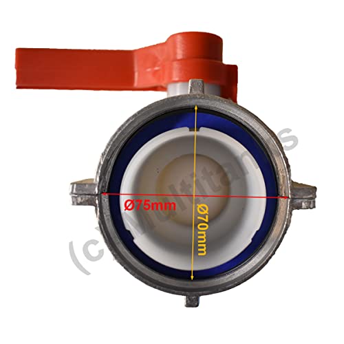 Multitanks Vanne à Bille Type A 2 pouces avec écrou flottant 70mm pour Cuve Schutz – vue 2