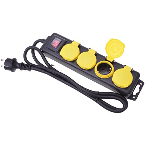 Preisvergleich Produktbild Filmer 20843 Steckerleiste 4er Outdoor