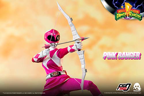 Threezero Mighty Morphin Power Rangers: Pink Ranger 1:6 Scale Collectible Figure #TOP7