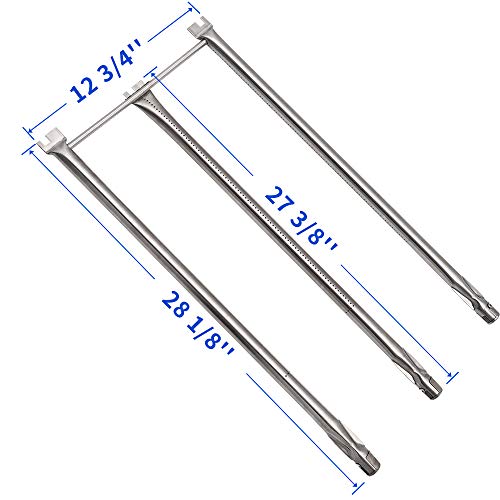 X Home 7508 Stainless-Steel Burner Tube Set for Weber Spirit 300, Spirit 310