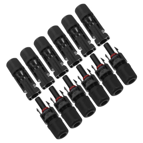 TOKIDNY 6 Conectores Para Paneles Solares, Conectores Fotovoltaicos, Conectores Para Paneles Solares, Conectores Para Cables Solares, Conectores Fotovoltaicos, Conectores Macho Y Hembra