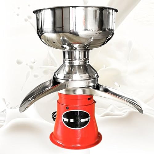Montalatte, separatore elettrico per panna da latte per burro fatto in casa e frullati, alta efficienza 50 l/h, perfetto per la lavorazione del latte di capra e mucca