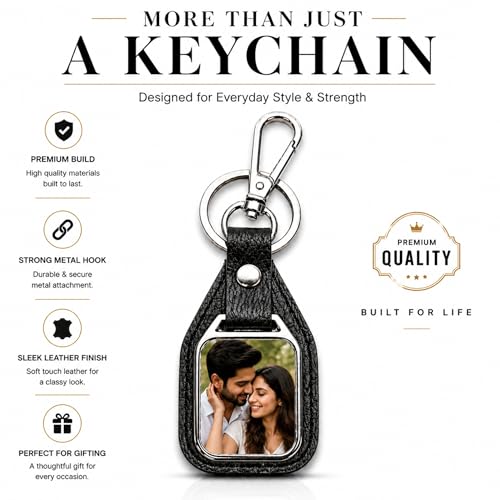 Image of magical gifts Customized Keychains, Unique Personalized Key RIngs and Charms with Your Photos /Name /Design for Bags /Bikes /Car and Gifting Purposes