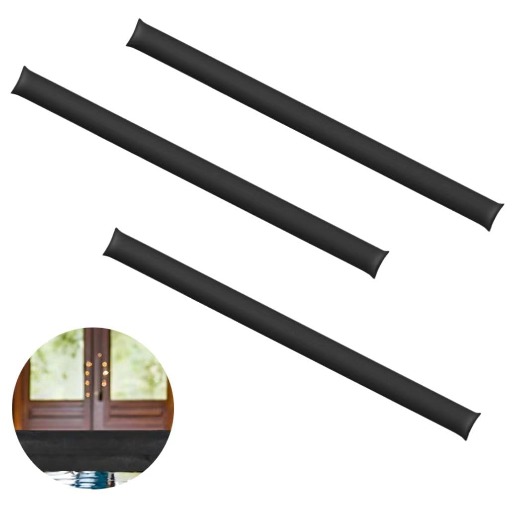 Water Barrier 5 ft x 6.5 inch Water Activated Flood Barriers, Sandless Sandbag for Flooding Reusable Water Absorber Water Absorbing Snake for