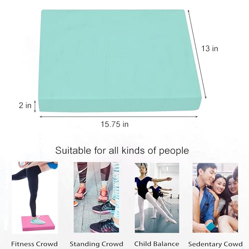 Balance Pad, Balance Pads para fisioterapia, esterilla de balance para fisioterapia, foam balance pad azul miniatura 2