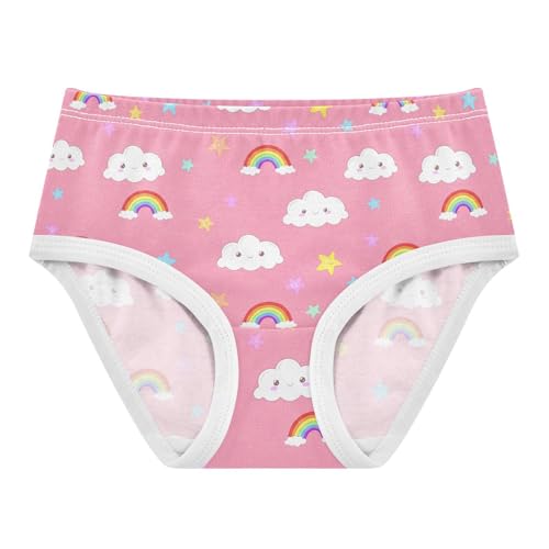 Cute Clouds Smiling Faces Toddler Girls's Underwear 2T 202c1797