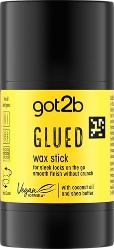 got2b Glued Wax Stick 50g, Long-Lasting Styling Wax Stick, Clear ...
