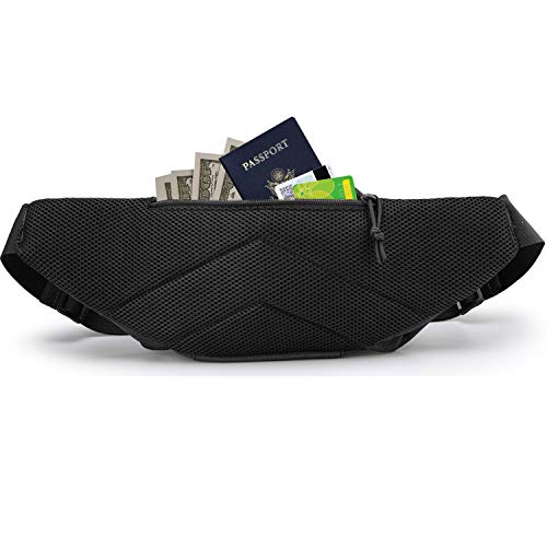 Frtkk Concealed Carry Pistol Pouch Ultimate Fanny Pack Holster Fits 1911, Glock, H&K, Ruger, S&W M&P Shield, Taurus, Sig Sauer, Springfield, Beretta, Kimber, Walther, And More #TOP5
