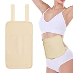 AOOWU Castor Oil Pack, Reusable Castor Oil Pack Wrap Kit, Organic Castor Oil Compression Wrap for Liver Detox with Storage Bag, Castor Oil Wrap Machine Washable Anti Oil Leak (Oil Not Included)