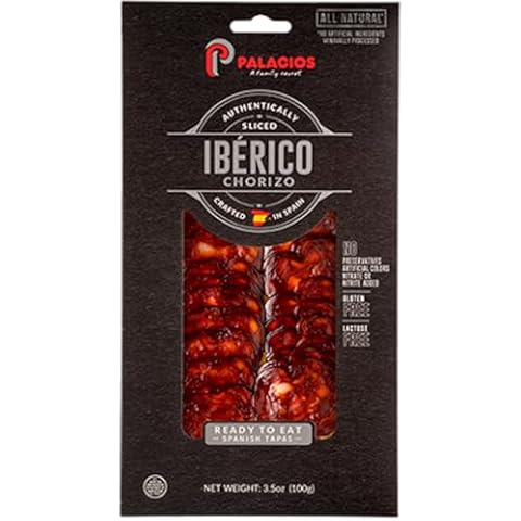 Sliced Ibérico Chorizo by Palacios - All Natural Cover