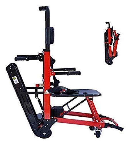 HNHN Escalera Camilla, eléctrica Plegable Subir escaleras con Silla de Ruedas Ambulancia...