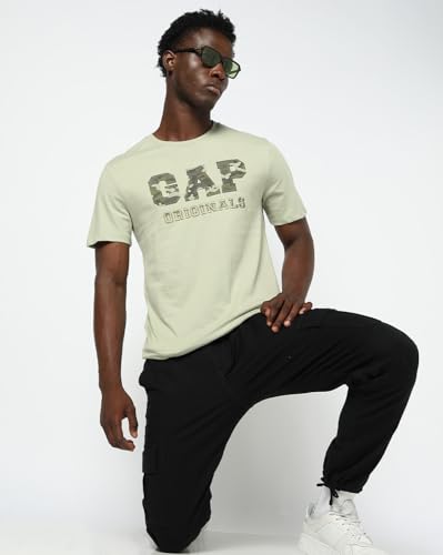 Image of Gap Men Slim Fit Short Sleeves Crew Neck T-Shirt