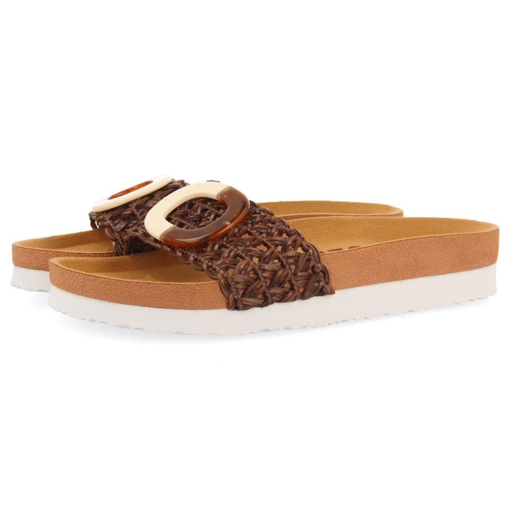 GIOSEPPO Women's Candiva Flip-Flop, Brown, 6 UK