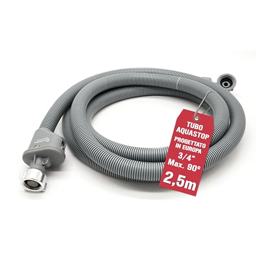 ELECTROHOGAR Tubo Aquastop Lavatrice e Lavastoviglie 2,5 M | Tubo