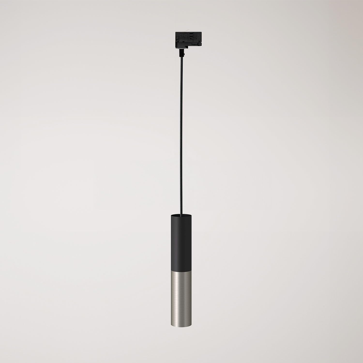 creative cables - Suspension sur rail à double abat-jour - Culot E14 - Ampoule incluse