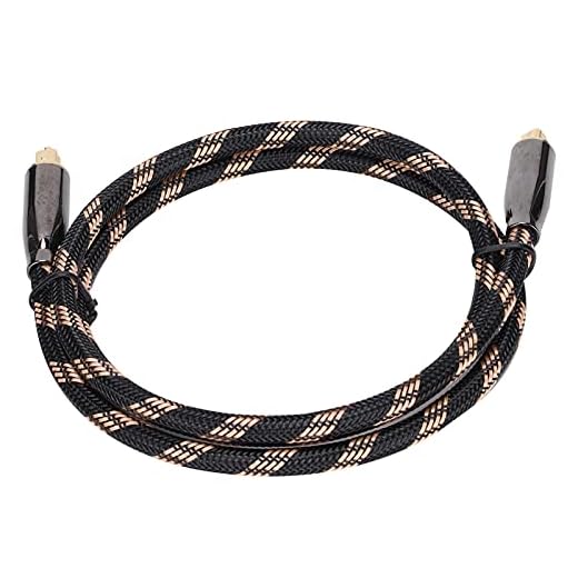 Optisk kabel, HD Line, fängslande ljud med en bra och tydlig anslutning, för komprimerade 5.1 till 7.1 surroundljudsystem