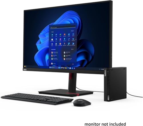 Image of Lenovo ThinkCentre M70q Gen 5 Tiny Business Desktop 20-Core Intel i7-14700T | 32GB DDR5, 1TB PCIe SSD, Intel UHD Graphics 770, MFF, Mini PC, WiFi 6 +BT, RJ-45 Ethernet, Display Port, Win 11 Pro