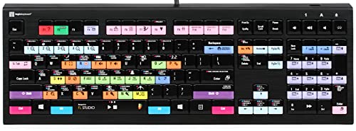 Logickeyboard Astra 2 PC �o�b�N���C�g�L�[�{�[�h - Image Line FL Studio (Astra2PCFLd1)�B