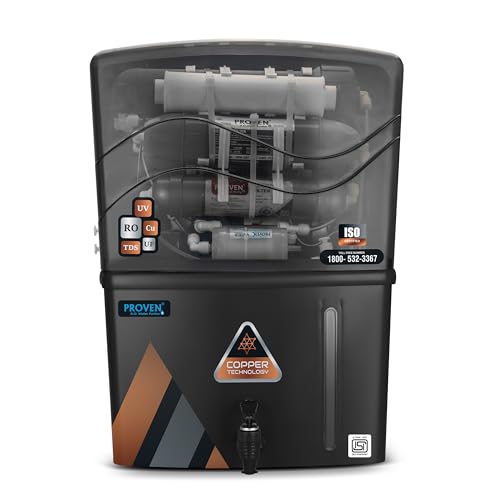 Image of Proven Aqua RO Water Purifier for Home 12L Storage | 12 Stage Purification TDS Adjuster, RO+UV+COPPER+ZINC. Advance MTDS and HTDS Membrane, Suitable for all type water with 1 Year Warranty.