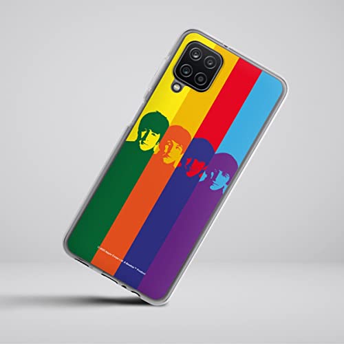 DeinDesign Coque en Silicone Compatible avec Samsung Galaxy A12 Etui Silicone Coque Souple Arc-en-Ciel The Beatles Bande - Les Beatles, Paul McCartney, John Lennon, RIngo Starr, George Harrison DeinDesign Coque en Silicone Compatible avec Samsung Galaxy A12 Etui Silicone Coque Souple Arc-en-Ciel The Beatles Bande – Image 3