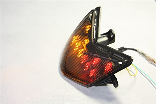 HONGK- Led Tail Brake Light Compatible with 2004 2005 Kawasak Zx1000 Ninja Zx10R Zx10 Smoke [B01BN0H7FG]