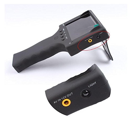 Eoncore Portable Hand-Held 3.5" Color LCD CCTV Security Camera Video Test Tester Analog Surveilance Camera Monitor Detector RJ45 - Thumbnail 4
