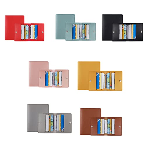 Bank Credit ID-Card Holder Organizer Multi-Slot Ultra-Slim Pocket Wallet for Men Women Anti-Theft Purse Portable Women Slim Wallet2