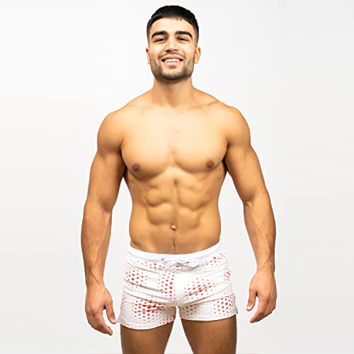 Taddlee Men Swimwear Swim Boxer Brief Bikini Surfing Trunks Square Cut Swimsuits2