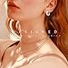 Earrings for Women, 925 Sterling Silver Hoop Earring Jewelry for Women, Colored Cute Fashion Graduation Birthday Gifts for Teen Girls