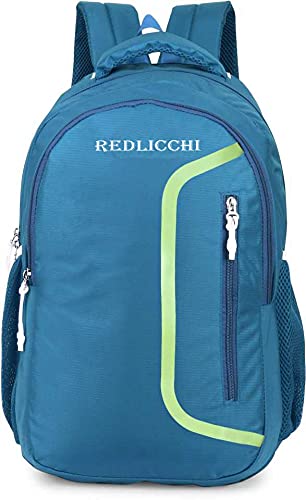 Redlicchi Casual Light Weight Waterproof Laptop Bag/Backpack for Men Women Boys Girls/Office School College Teens & Students with rain cover