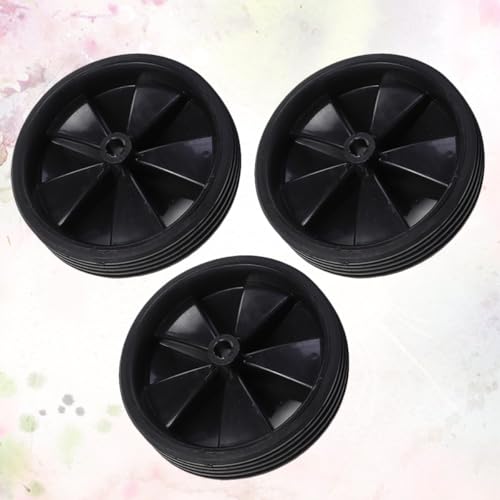 Ruedas de Entrenamiento Universales Healeved, 3 Pares de Ruedas Estabilizadoras Negras de Goma para Bicicleta, Accesorios de Seguridad Robustos para Niños miniatura 4