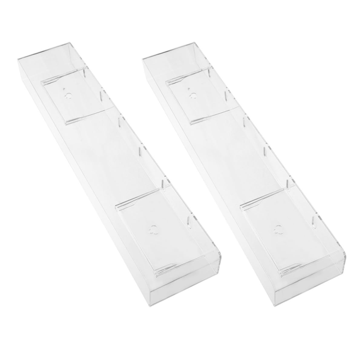Étagère murale acrylique transparente haut de gamme pour disques vinyles et CD