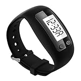 Pedometer, Fitness Bracelet Wristband for Running Walking Distance Step Fitness Tracker by KeagTech