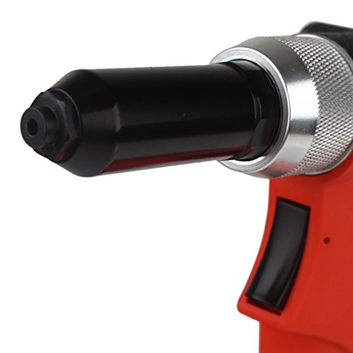 SHININGEYES Heavy Duty Air/Hydraulic Rivet Gun Professional Riveting Tool 1/4" air Power Tool no Self Suction Style (No- Self-Suction Style) - Thumbnail 3