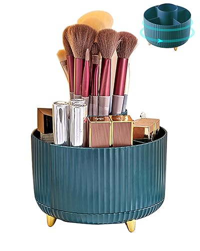 Organizador de maquillaje giratorio 360°,almacenaje maquillaje se puede utilizar para perfumes y cosméticos