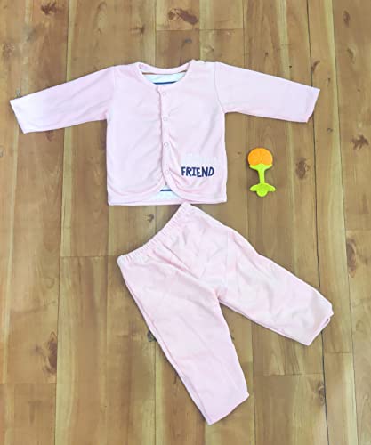 Image of REVOLTEK Baby Long Sleeve Winter swetashirt hoodie coat warm pants Dress snowsuit Sleep Suit for Boys and Girls Pack of1