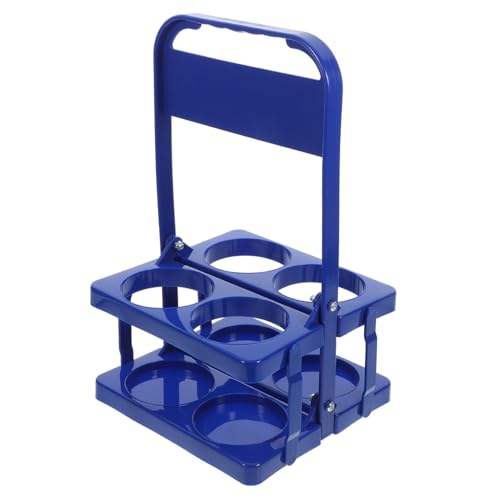 LIFKOME Cesta Plegable para Botellas de Cerveza Portátil y Ligera Soporte Reutilizable para Botellas Organizador Compacto para Bebidas Bares