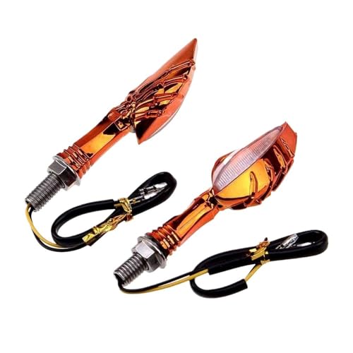 Clignotants moto LED pour remplacer des feux faiblards indicateurs 10mm de signalisation arrière