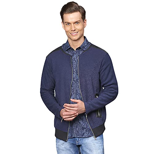 Image of CAHOOT Blue Casual Winter Jacket