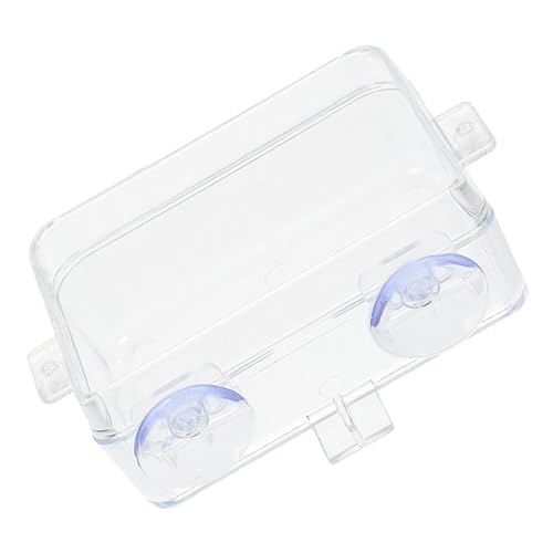 Milisten Secure Reptile Feeder Cup Bearded Dragon Water Dish Lizard Feeder Gecko Food Dish Chameleon Feeding Bowl Reptile Bowl for Snake