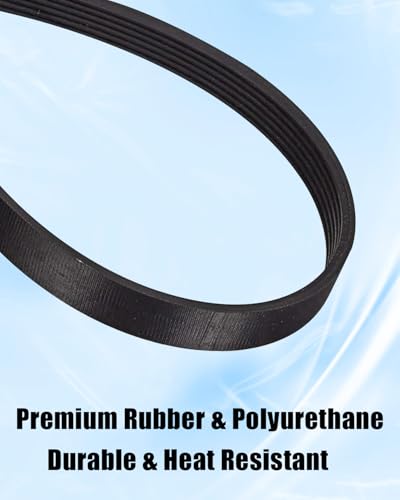 Washer Drive Belt 253C1275P001 EDR5P001X1, Poly-V Belt 6:1 Compatible with LG GE and Kenmore Washing Machines, Replaces EDR5P001X1 and 253C1275P001