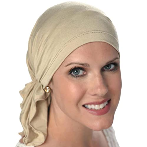 6 Pieces Hat Turban Beanie Pre-Tied Head Scarves Headwear Turban Head Wrap Head Scarf For Women Girls Multicolor #TOP6