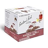 Boston’s Best - Bourbon Vanilla Coffee Blend, Tasty Flavored Blend, Gourmet Compatible with Keurig Coffee Maker, 1 Count (42 Single Serve Medium Roast Cups)